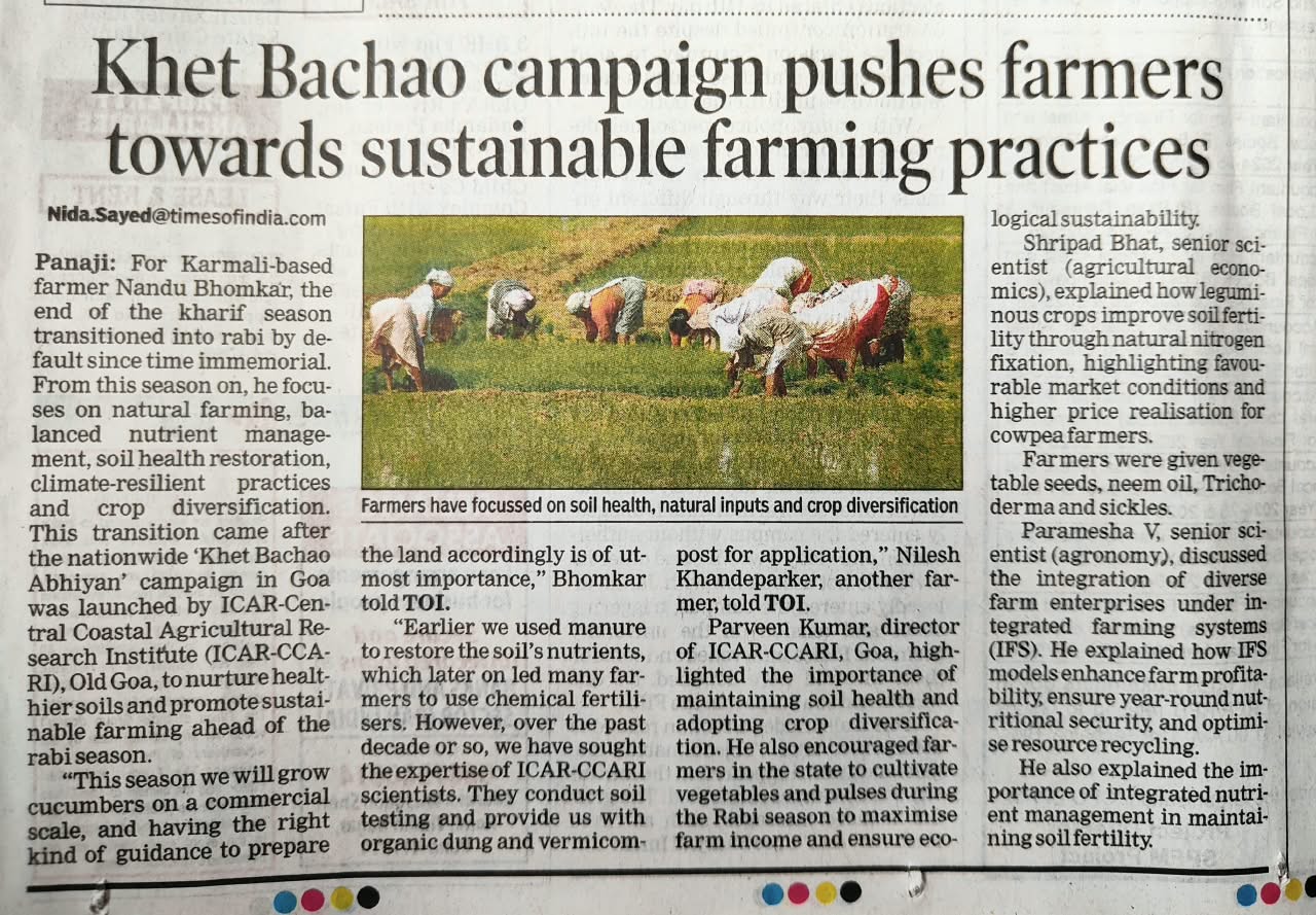 Khet Bachao campaign pushes farmers towards sustainable farming practices