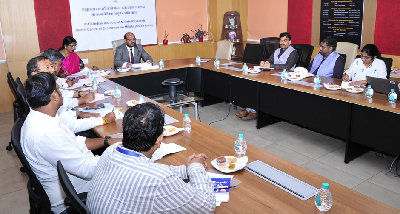 Dr M L Jat, Director General, ICAR Reviews MAHARISHI Activities and Advanced Phenomics Facilities at ICAR–IIMR, Hyderabad