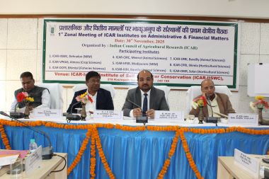 ICAR Reviews Administrative and Financial Matters of Its Institutes