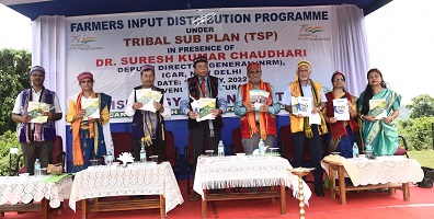 उप महानिदेशक (प्राकृतिक संसाधन प्रबंधन), भाकृअनुप ने केवीके, तुरा का किया दौरा