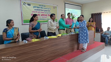 KVK, Narayangaon, Pune Celebrates Rashtriya Mahila Kisan Diwas