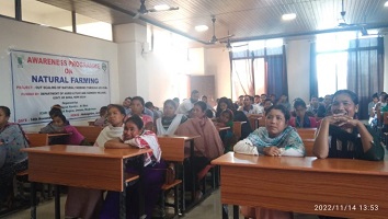 Awareness Programme on Natural Farming Organized By KVK, Ri Bhoi