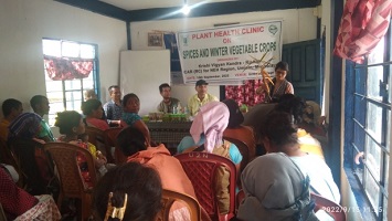 Plant Health Clinic on Horticultural Crops organized