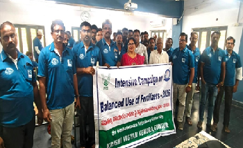Report on Campaign for Balanced Use of Fertilizers under ICAR-ATARI Zone X, Hyderabad