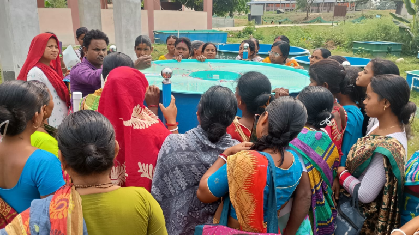 KVK (CISH), Malda Celebrates International Women Fishers Day under Janjatiya Gaurav Varsh Pakhwara