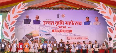 ‘Krishi Road Map’ Launched to Transform Agriculture in Key Districts of Madhya Pradesh during Unnat Krishi Mahotsav 2026