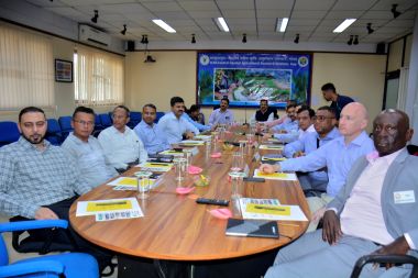Officers of 66th National Defence College Course Visit ICAR–CCARI, Goa