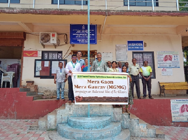 Community Outreach and Training Programme on Sustainable Nutrient Management and Soil Health at Querim, Ponda Organised by ICAR-CCARI, Goa