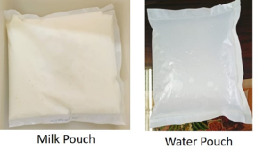 ICAR-CIAE, Bhopal and M/s. Natures Bioplastics Pvt. Ltd. Developes Biodegradable films for Milk and water Packaging