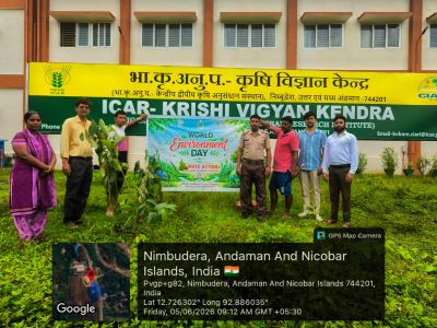 ICAR-CIARI, Sri Vijaya Puram Observes Khet Bachao Abhiyan across Andaman & Nicobar Islands