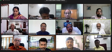 22 - 24 April, 2021 The ICAR-Central Institute of Freshwater Aquaculture, Bhubaneswar, Odisha in association with the Department of Fisheries, Ministry of Fisheries, Animal Husbandry & Dairying, New Delhi and the National Fisheries Development Board (NFDB), Hyderabad organized the National Virtual Consultation on “Indian Ornamental Fisheries 2.0 - The Way Forward” from 22nd to 24th April, 2021. National Virtual Consultation on “Indian Ornamental Fisheries 2.0 - The Way Forward” organized In his inaugural address, Shri Pratap Chandra Sarangi, Minister of State for Fisheries, Animal Husbandry & Dairying & Ministry of Small & Medium Enterprises, Government of India urged for the indigenous manufacturing of aquariums and the accessories for the Atma Nirbhar Bharat. He also stressed on promoting the aquarium hobbying, thus, enhancing the production of ornamental fish to develop the ornamental fisheries sector in the country. Shri Atul Chaturvedi, I.A.S., Secretary, Department of Fisheries, Animal Husbandry & Dairying, Government of India; Dr. C. Suvarna, I.F.S., C.E.O., NFDB, Hyderabad; Dr. J.K. Jena, Deputy Diretor General (Fisheries Science), ICAR along with other senior officials from the various Departments of Government of India, State Agricultural Universities and ICAR Institutes also virtually participated in the programme. The different thematic areas like enhancing the domestic ornamental fish production & constraints in marketing, achieving self-reliance in manufacturing of aquarium accessories, quality feed, medicines & aquatic plants, promoting the domestic retail trade of ornamental fish & hobby promotion and boosting the ornamental fish exports and issues in imports, etc., we're discussed during the programme. Around 32 Key Stakeholders from the different key segments of the sector also shared their opinions in the programme. The event registered a total participation by more than 2,000 other stakeholders. (Source: ICAR-Central Institute of Freshwater Aquaculture, Bhubaneswar, Odisha)