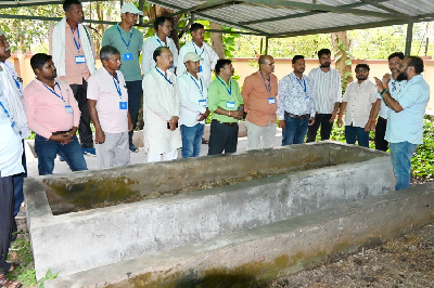 ICAR-CIFRI, Barrackpore Promotes Sustainable Fisheries and Vermicomposting among Bihar Farmers under KhetBachaoAbhiyan – Rabi 2026