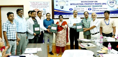 ICAR-CIFRI, Barrackpore Organizes Workshop on IPR and Technology Transfer to Strengthen Research-to-Market Pathway
