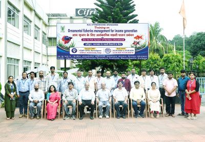 ICAR-CIFRI, Barrackpore Training Opens New Livelihood Opportunities through Ornamental Fisheries in Uttarakhand