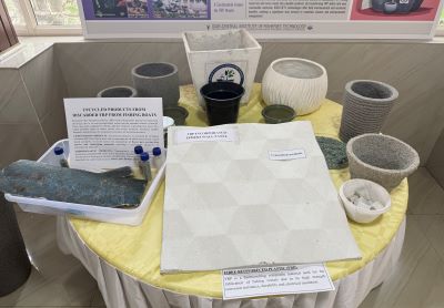 ICAR-CIFT, Kochi Exhibition Showcases Value-Added Products from Marine Litter, Including Recycled Plastic Pellets and Construction Composites