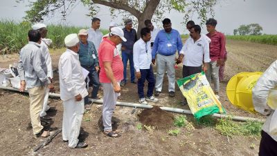 ICAR-CIRCOT, Mumbai Conducts ‘Khet Bachao Abhiyan’ in Daund and Shrigonda tehsils of Pune District
