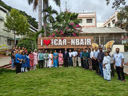 Dr Yashpal Singh Malik, DDG (Agricultural Education), ICAR, Visits ICAR- NBAIR, Bengaluru