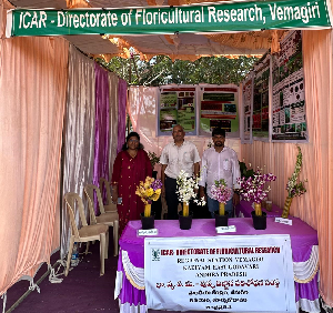 ICAR-DFR, Pune Showcases Innovative Technologies at Rythu Sadassu & Farmers Exhibition in Andhra Pradesh