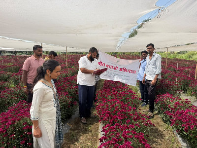 ICAR–DFR Organizes Farmer Awareness Programme under Khet Bachao Abhiyan at Kusur, Pune