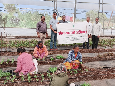 ICAR–DFR Organizes Khet Bachao Abhiyan at Nimdari Village, Pune