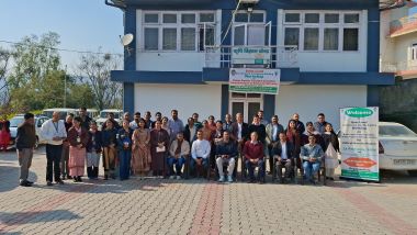 State Level Sensitization and Capacity Building Workshop on Kisan Sarathi Organized at KVK Mandi, Himachal Pradesh
