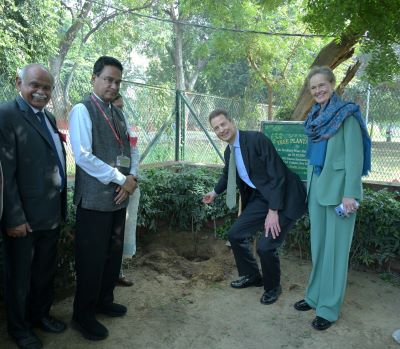 Prince of Liechtenstein Visits ICAR-IARI, New Delhi