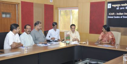 Inspection of Official Language Implementation Organised at ICAR–IIMR, Hyderabad and Sister Institutions