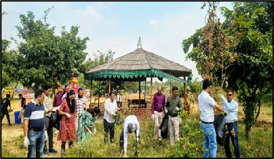 ICAR–IISWC Research Centre, Kota, Organises Cleanliness and Awareness Drive at Abhera Biological Park under Special Campaign 6.0