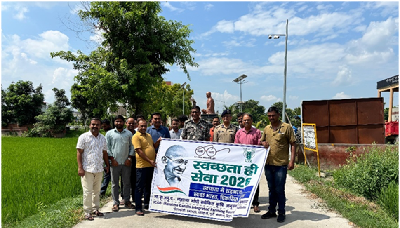 ICAR-MGIFRI, Motihari and SSB Join Hands to Promote Cleanliness and Community Participation under Swachhata Hi Seva–2026