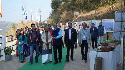 Shri Ram Nath Thakur Reviews ICAR–KVK Interventions for Sustainable Agriculture in Longleng district, Nagaland