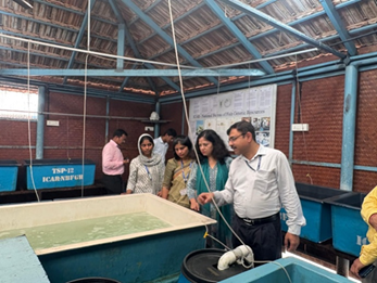 Parliamentary Standing Committee on Agriculture, Animal Husbandry and Food Processing Visits ICAR-NBFGR’s Facility at Lakshadweep