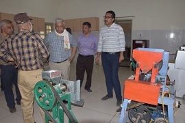 On his visit, Dr. Mayee appreciated the working Models of smart agriculture, low-cost polyhouses and the Automatic Input Delivery System in the Precision Farming Block of the Institute. The work done on the systems of integrated farming, agri-voltaic, round-the-Year fodder production through water harvesting and the use of solar energy for the agricultural operations were also applauded by him.