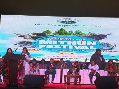 ICAR - NRCM participates in first Mithun festival at Dima Hasao, Assam