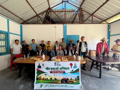 ICAR–NRC on Mithun, Medziphema Organises Khet Bachao Abhiyaan in Arunachal Pradesh