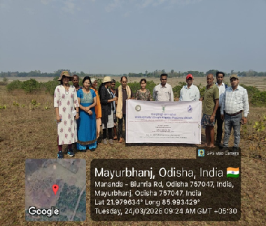 ICAR-CRIDA Scientists Engage with Farmers in Odisha to Strengthen Climate-Resilient Interventions under OADMP