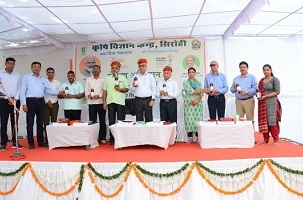 National Campaign on Poshan Abhiyan & Tree Plantation Programme at KVK, Sirohi, Rajasthan