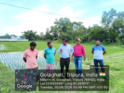 Integrated Farming System with High-Income Components Emphasised for Farmers in Tripura