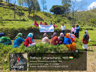 ICAR-VPKAS, Almora Organises Scientific Farming Training for Farmers in Almora Villages