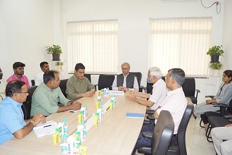 DDG (Horticultural Science) visited ICAR-Directorate of Floriculture Research, Pune 