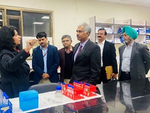 Visit of Secretary, MoA&FW and senior officials of MoA&FW at PC Cell, AINP on Pesticide Residues