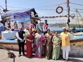 ICAR-CIFE, Mumbai participates in Sagar Parikrama Programme