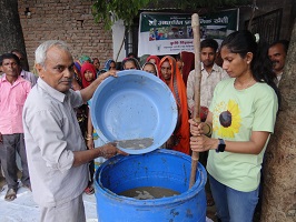 केवीके, भाकृअनुप-भारतीय पशु चिकित्सा अनुसंधान संस्थान, इज्जतनगर, बरेली द्वारा प्राकृतिक खेती हेतु प्रशिक्षण कार्यक्रम आयोजित