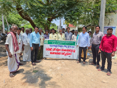 Campaign on Balanced Use of Fertilisers Conducted Across ICAR-ATARI Zone X, Hyderabad