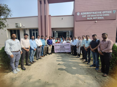 Workshop on Intensive Campaign on Balanced Fertilizer Use Organised at ICAR-KVK, Malda