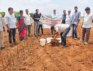 Report on Campaign for Balanced Use of Fertilizers under ICAR-ATARI Zone X, Hyderabad