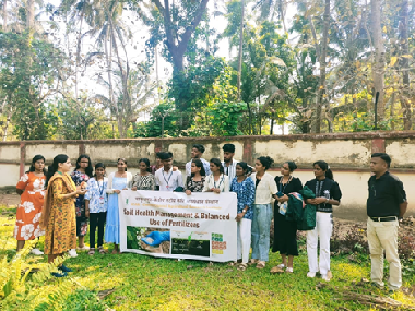 ICAR-KVK North Goa Conducts Awareness Campaign on Soil Test Based Balanced Nutrient Management for Sustainable Crop Production