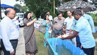 Dr Surabhi Rai, Joint Secretary (Marine Fisheries), Visits ICAR-CIFA, Bhubaneswar