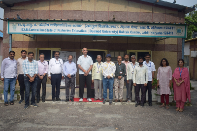Prof. K. V. Raju, Member, NITI Aayog Visits ICAR-CIFE Rohtak Centre