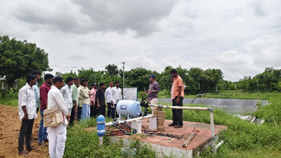 Skill development Programme for Farmers on Mitigating El-Nino Impacts on Agriculture through Natural Resource Management” under TSP at ICAR-CRIDA, Hyderabad