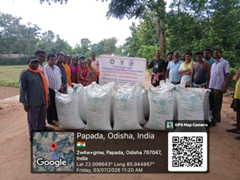 ICAR-CRIDA, Hyderabad Organises Awareness Initiative for Non-Paddy Crop Diversification through Seed Allocation under OADMP in Odisha